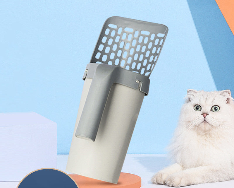 Store the shovel away to keep your space tidy and hygienic.

